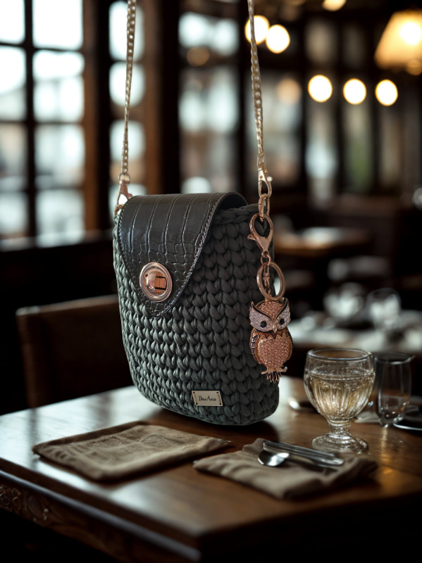 Háčkovaná kabelka KLÁRA