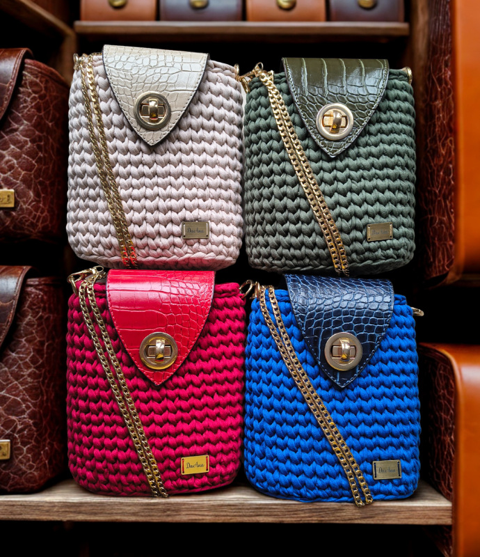 Háčkovaná kabelka KLÁRA 2