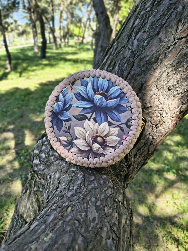 Háčkovaná kabelka Anemóny 1